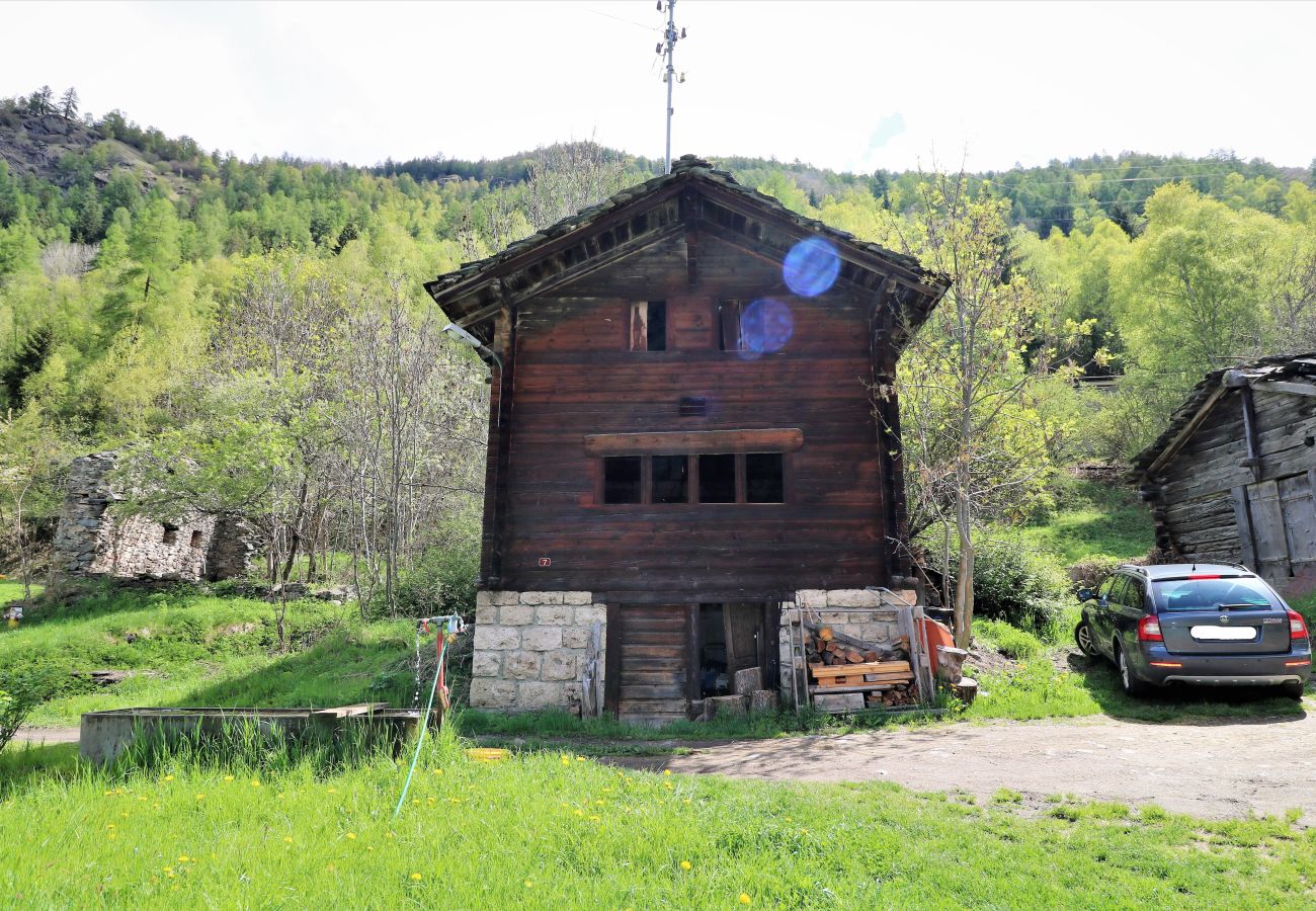 freistehendes Haus in Evolène - CHALET À RÉNOVER