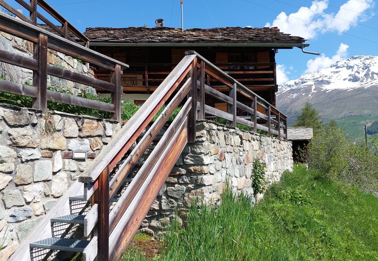 Chalet in Les Haudères - Mayen Farquesses - Einfach und authentisch |Val d'Hérens