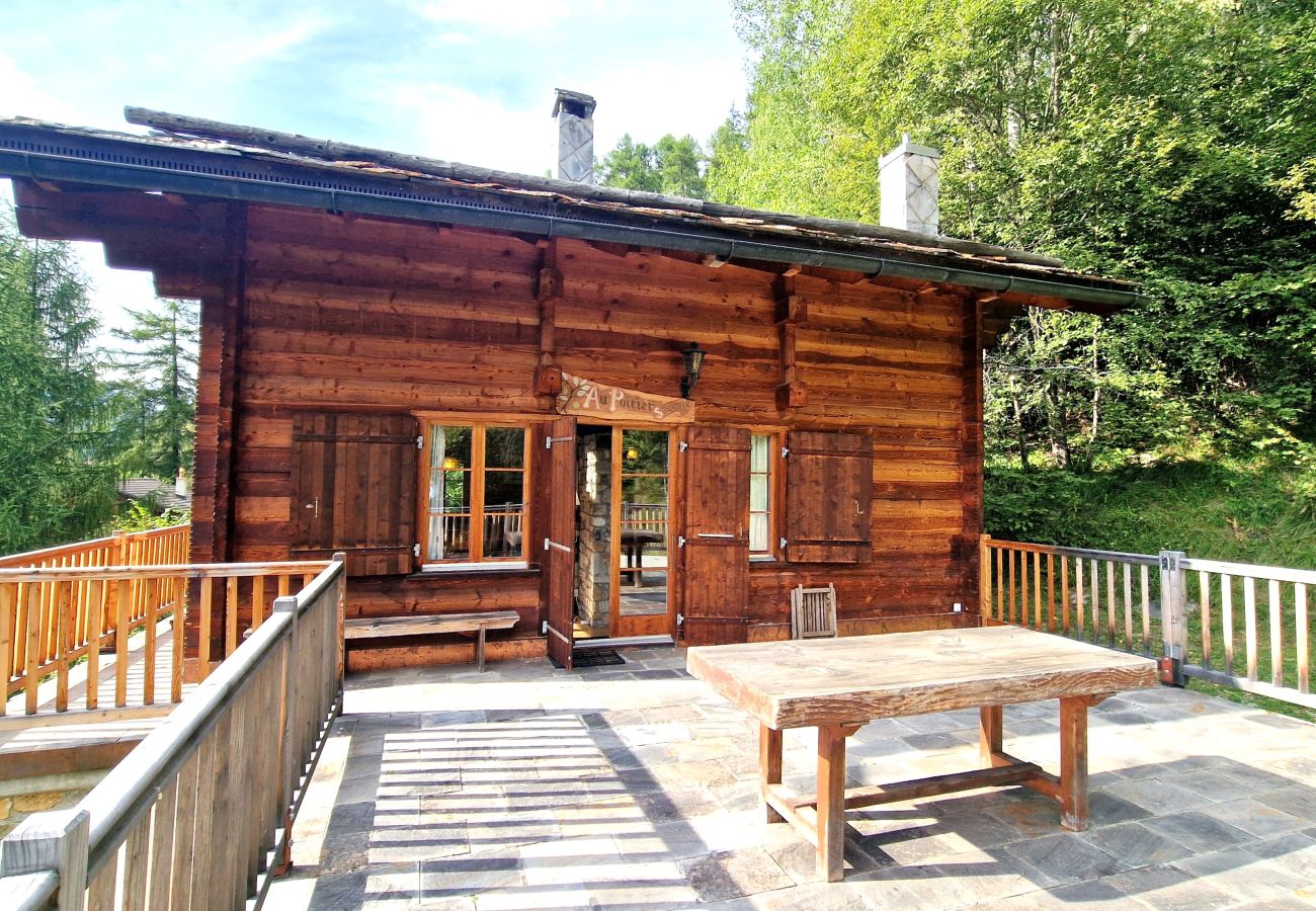 Chalet in Evolène - Le Poirier Sauvage - Chalet inmitten der Natur | Evolène