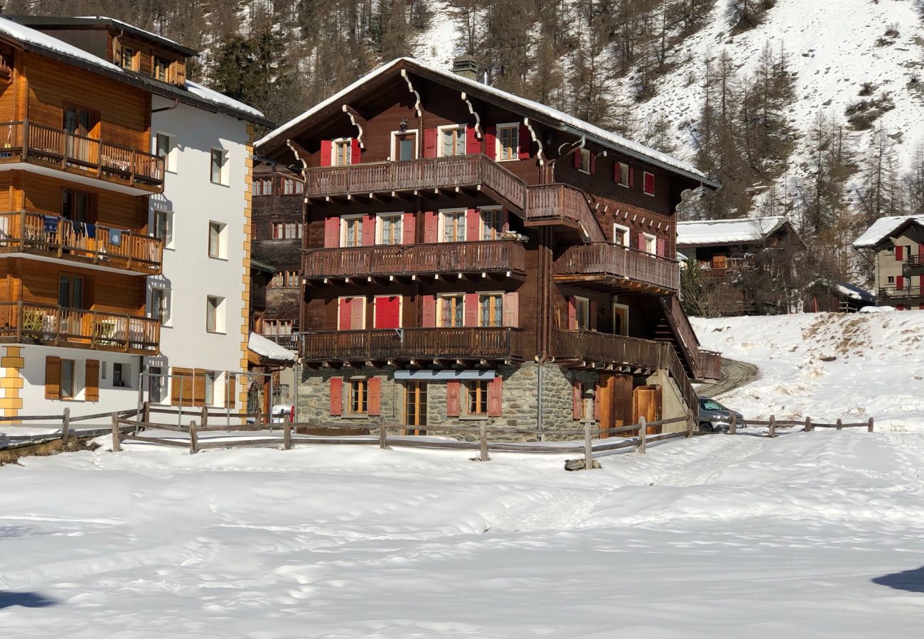 Ferienwohnung in Evolène - Bon Repos - Cosy mit Terrasse  | Évolène