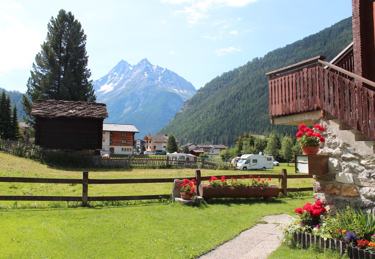 Ferienwohnung in Evolène - Bon Repos - Cosy mit Terrasse  | Évolène