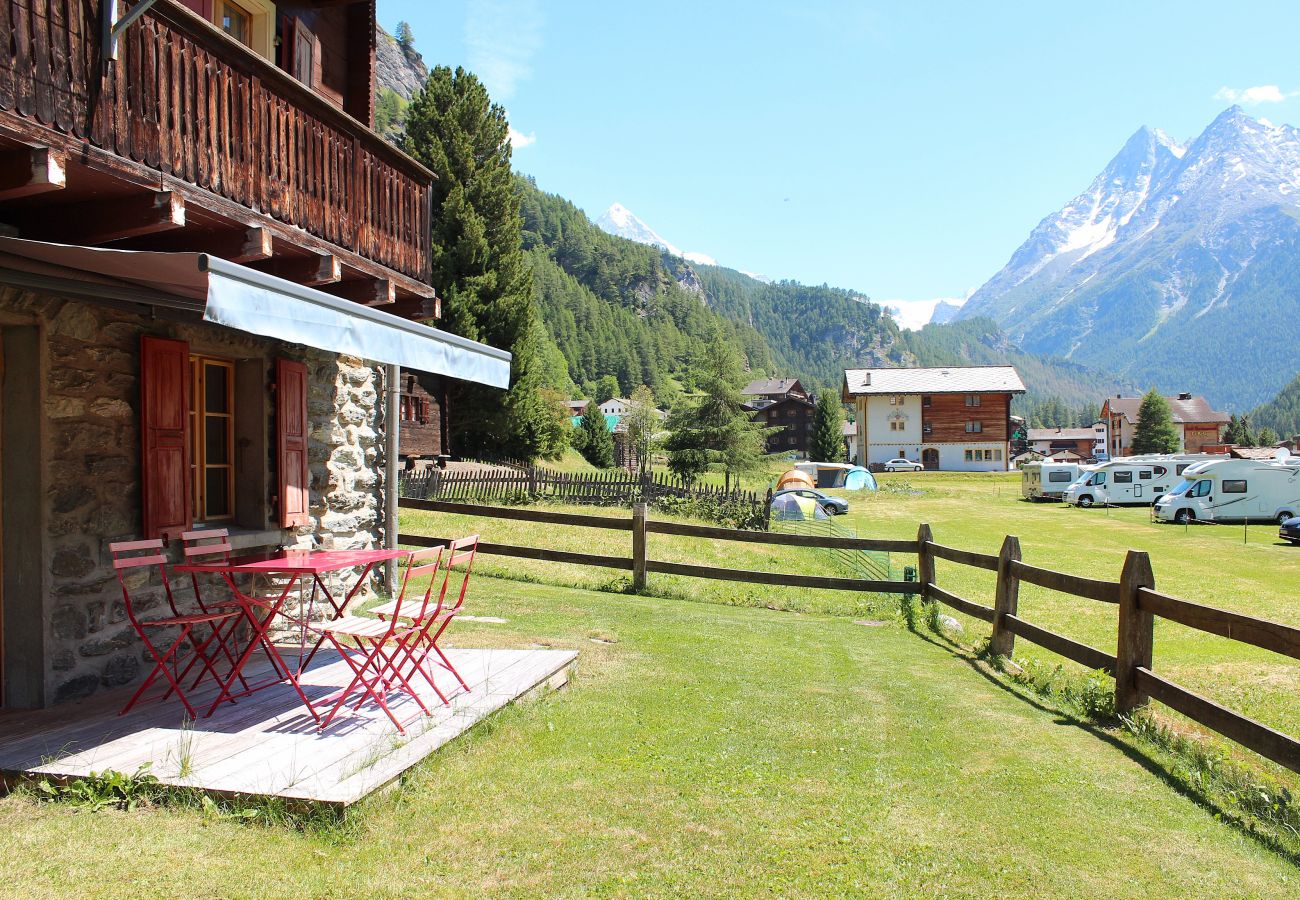 Ferienwohnung in Evolène - Bon Repos - Cosy mit Terrasse  | Évolène